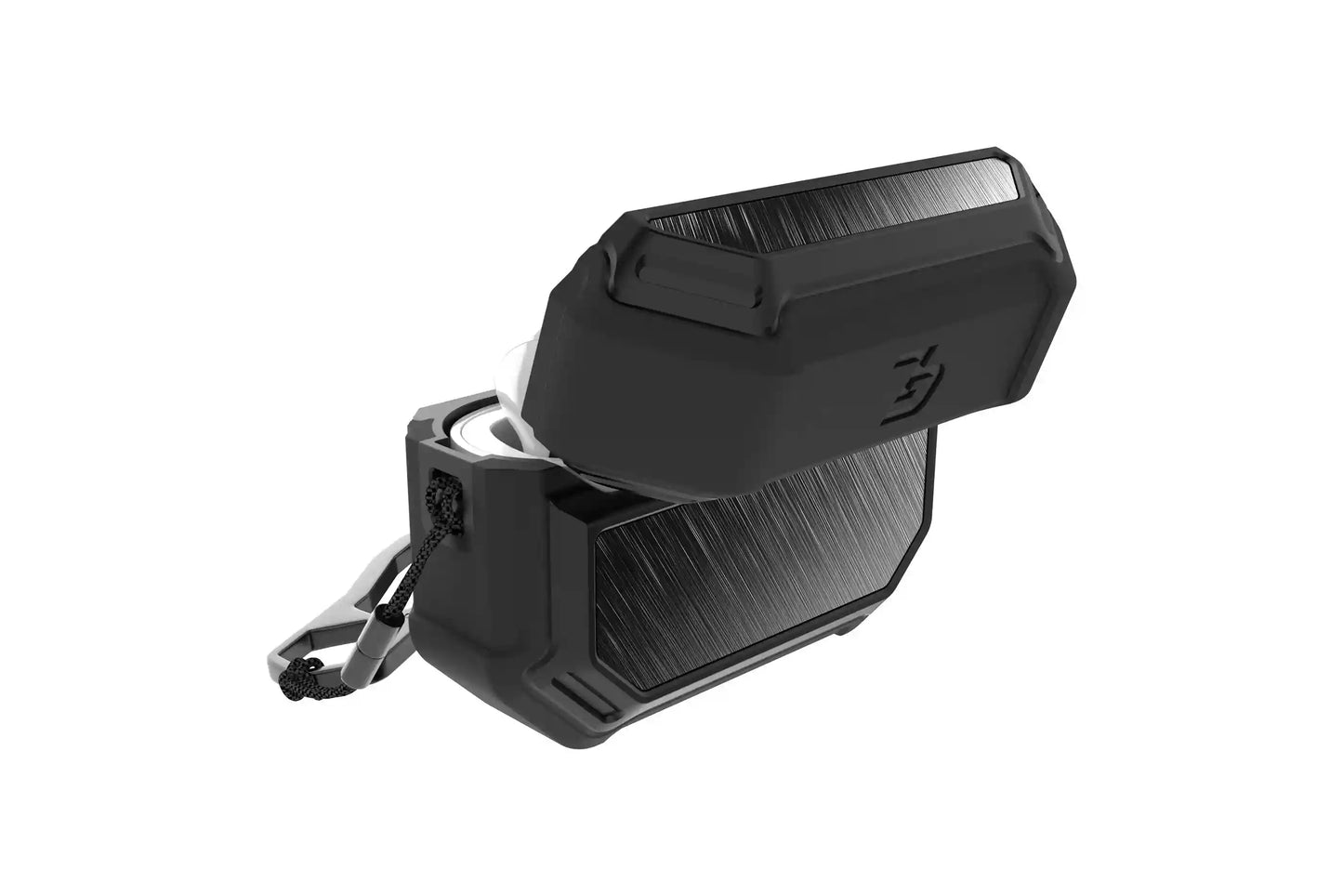 Groove Case Black/Black Aluminum for AirPods Pro