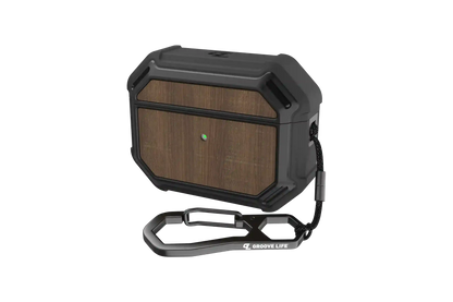 Groove Case Black/Walnut for AirPods Pro