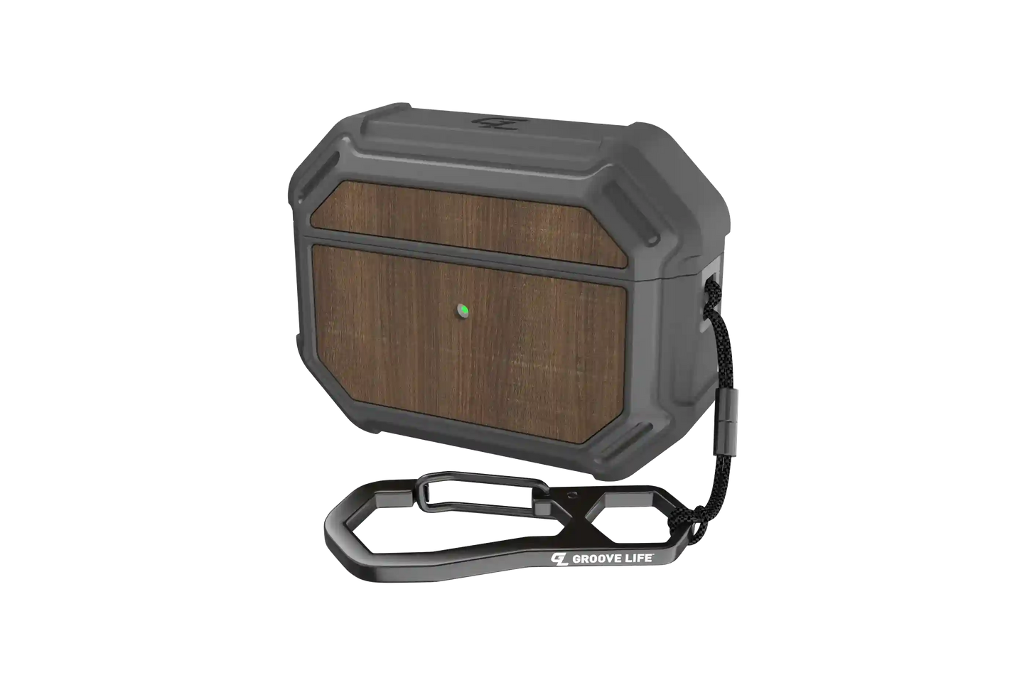 Groove Case Gun Metal/Walnut for AirPods Pro