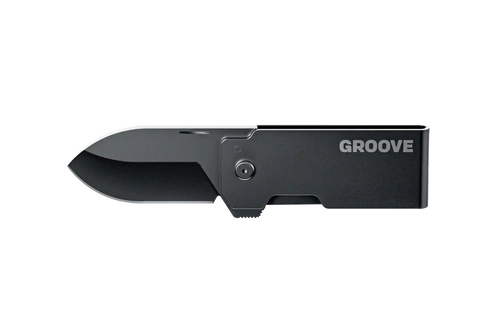 Groove® Money Clip Knife - Black