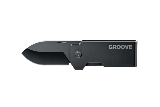 Groove® Money Clip Knife - Black