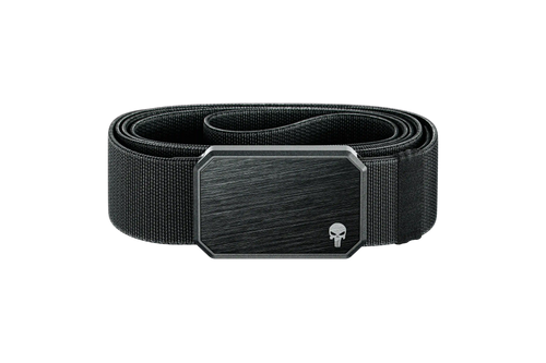 Groove Belt - Punisher Skull Black/Black