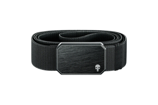 Groove Belt - Punisher Skull Black/Black