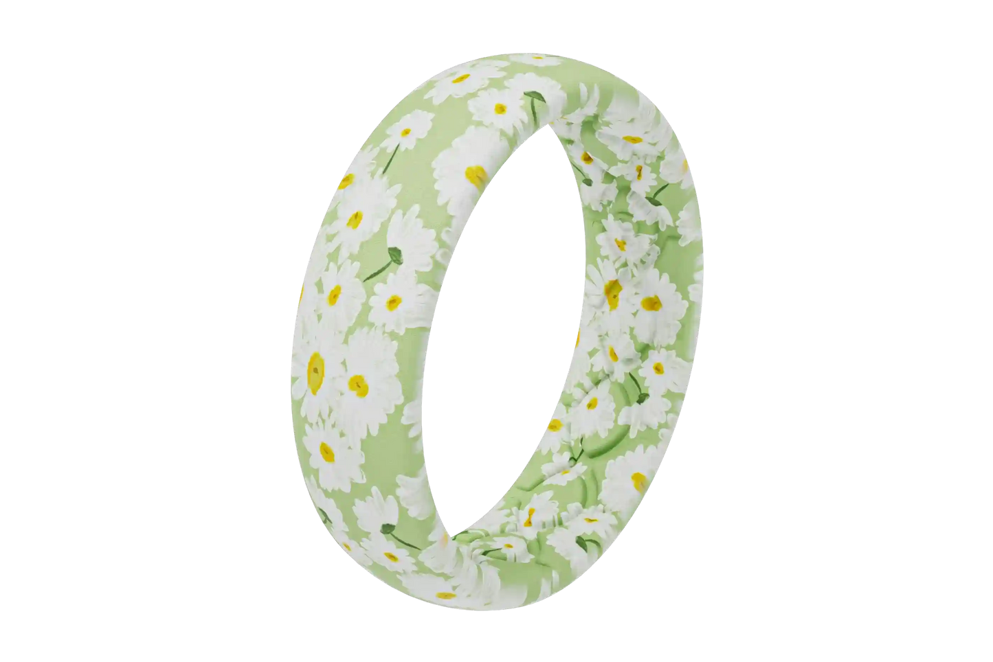 April Daisies Thin Ring