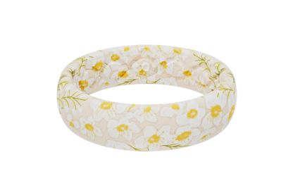 May Hawthorne + Lily of the Valley Thin Ring