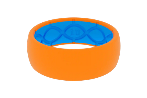 Solid Blaze Orange Ring