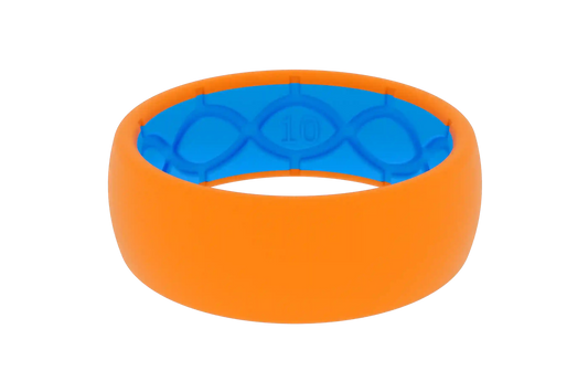 Solid Blaze Orange Ring