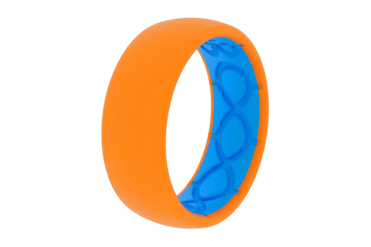 Solid Blaze Orange Ring
