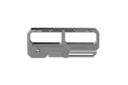 Groove® Carabiner Knife - Silver