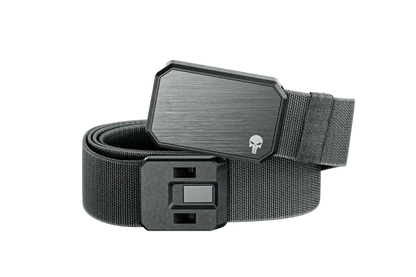Groove Belt - Punisher Skull Deep Stone/Gun Metal