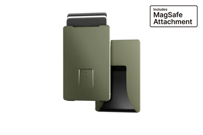 Groove Wallet® with MagSafe Plate - Base Camp Green