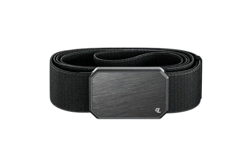 Groove Belt Gun Metal/Black