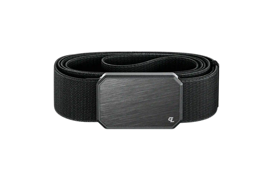 Groove Belt Gun Metal/Black