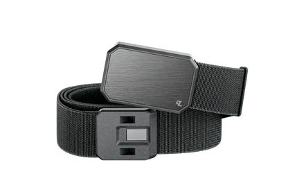 Groove Belt Gun Metal/Black