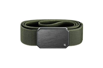 Groove Belt Gun Metal/Base Camp Green