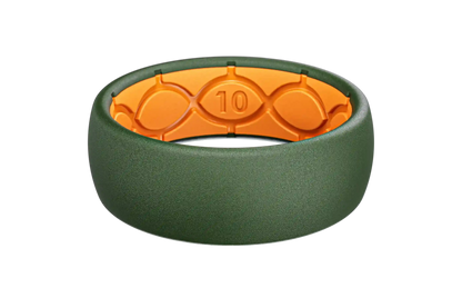 Solid Moss Green Ring