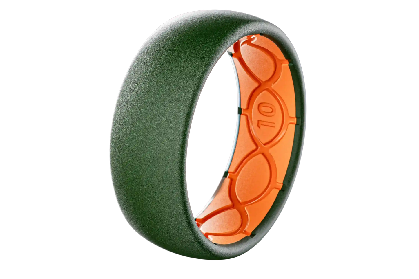 Solid Moss Green Ring