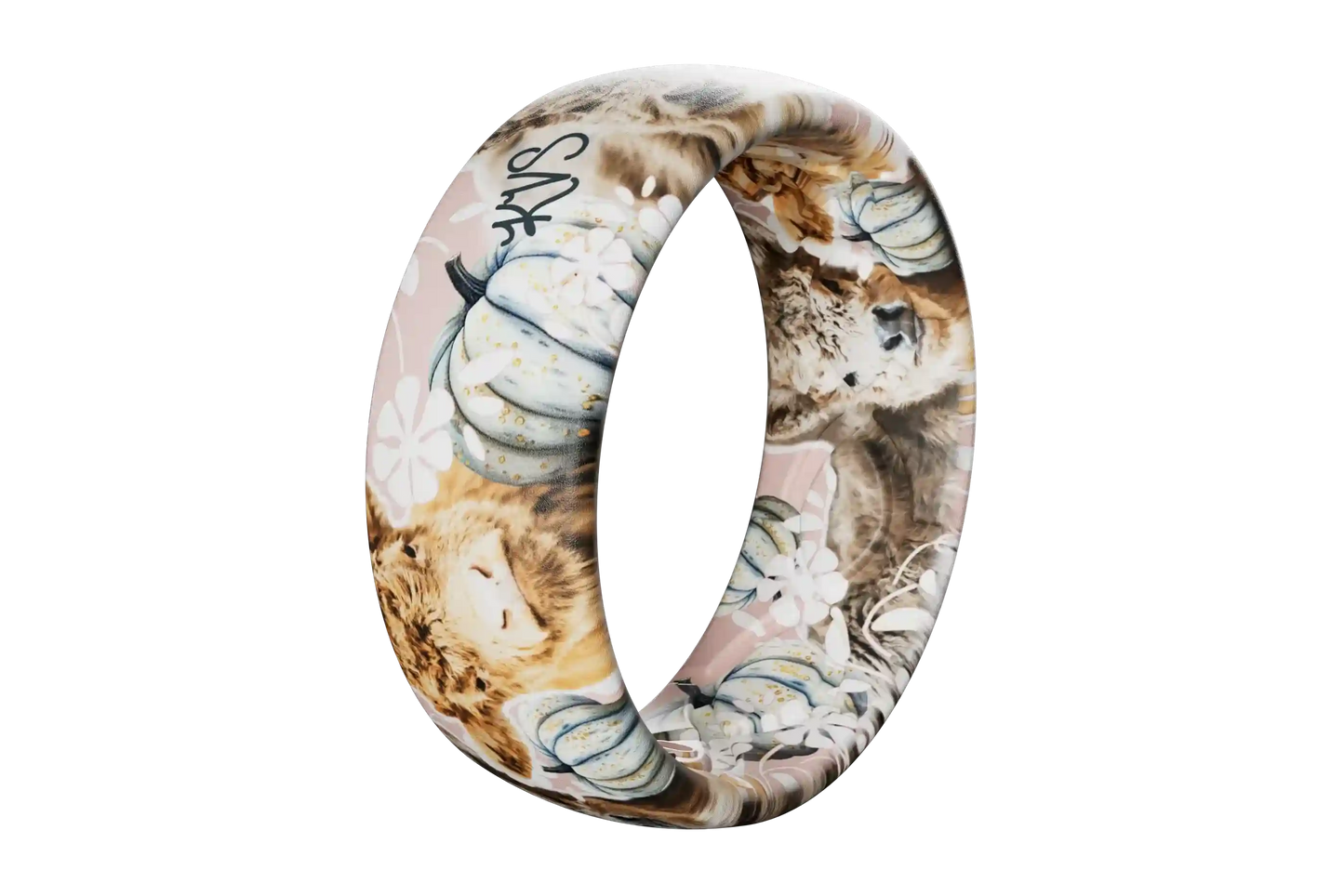 Katie Van Slyke Posie & Pumpkin Ring