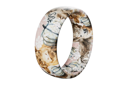 Katie Van Slyke Posie & Pumpkin Ring