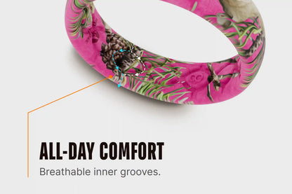 Mossy Oak Country Roots - Hot Pink Camo Thin Ring