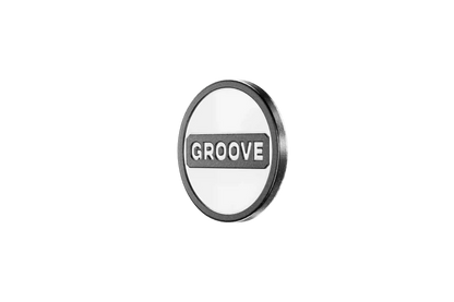 Groove® Golf Ball Marker - White
