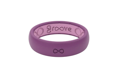 Solid Lilac Thin Ring