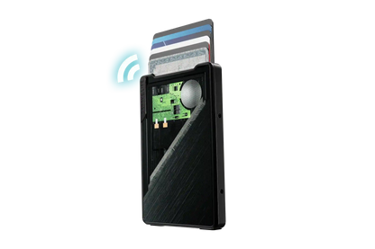 Groove Smart Wallet Trace with MagSafe - Midnight Black