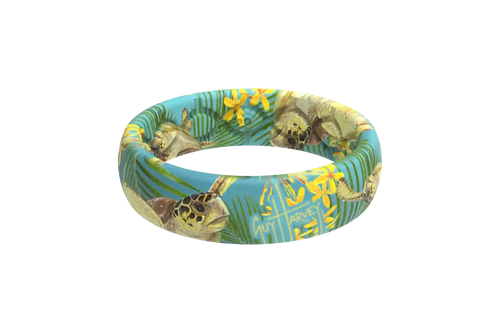 Guy Harvey Tropical Turtle Thin Ring