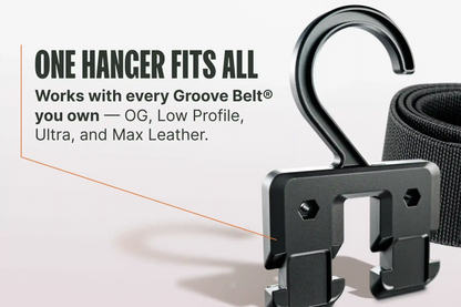Groove Belt® Hanger - 2-Pack
