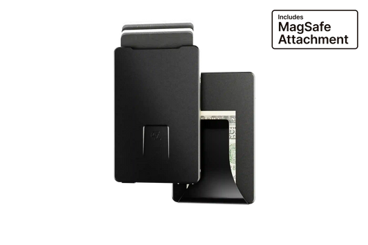 Groove Wallet® with MagSafe Plate - Midnight Black