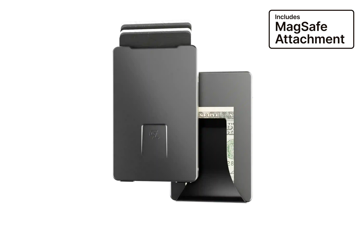 Groove Wallet® with MagSafe Plate - Gun Metal