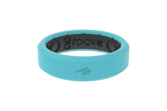 Zeus Aqua Thin Ring